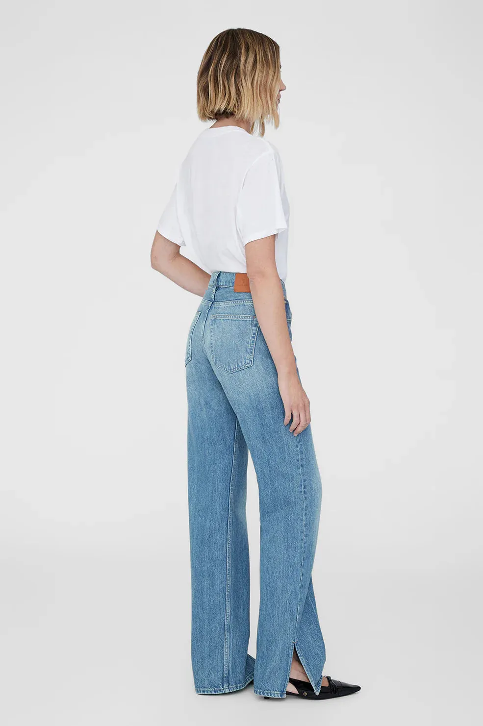 Anine Bing ROY JEAN - NORDIC BLUE