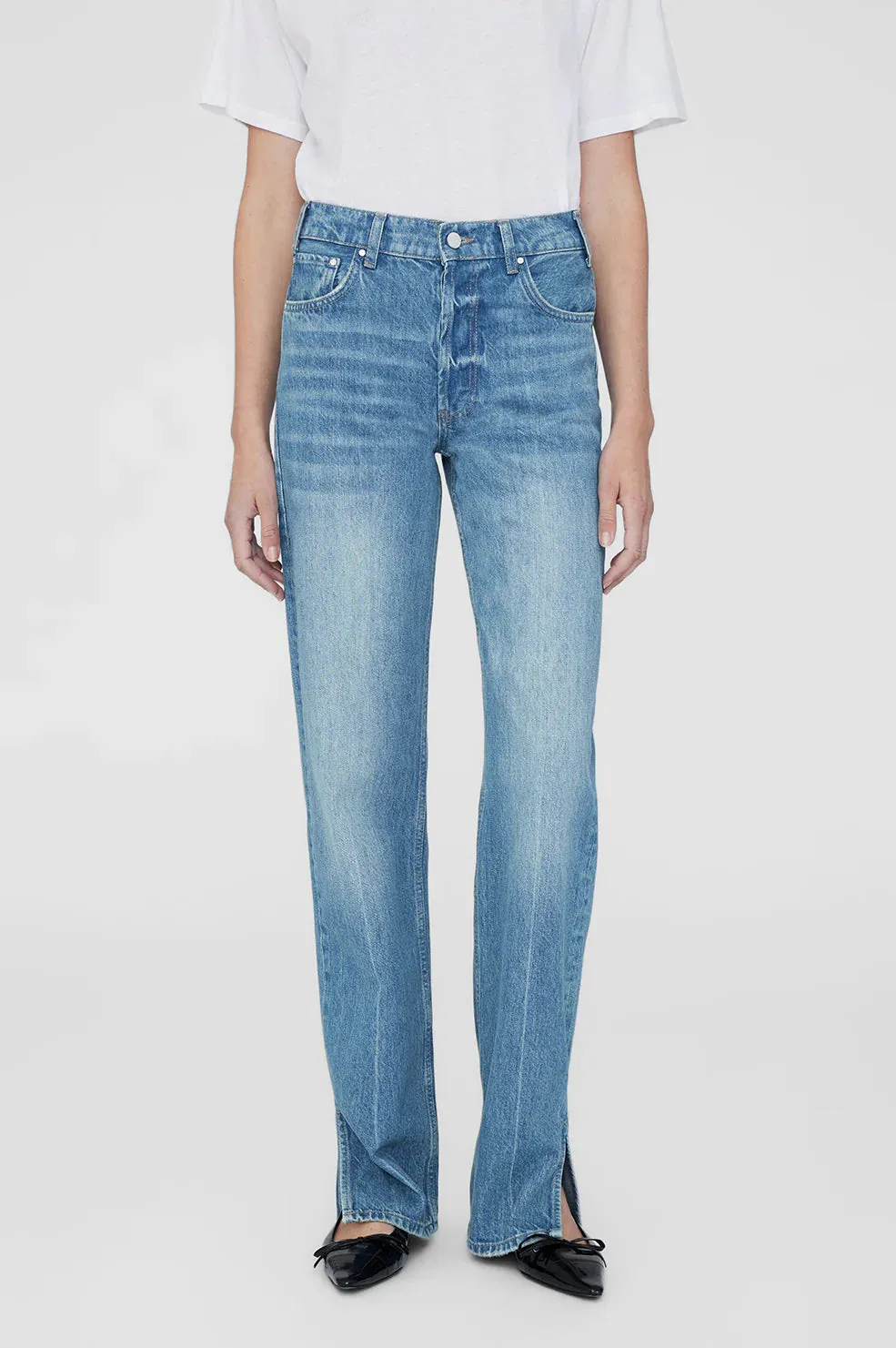 Anine Bing ROY JEAN - NORDIC BLUE
