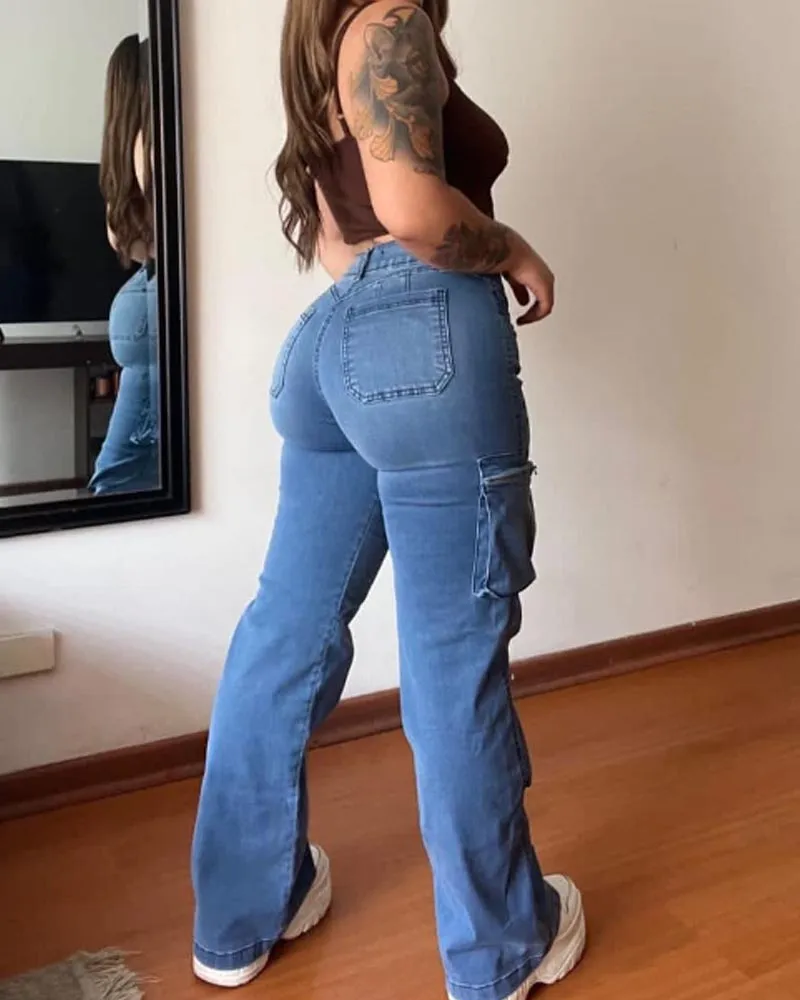 Baggy Pocket Jeans