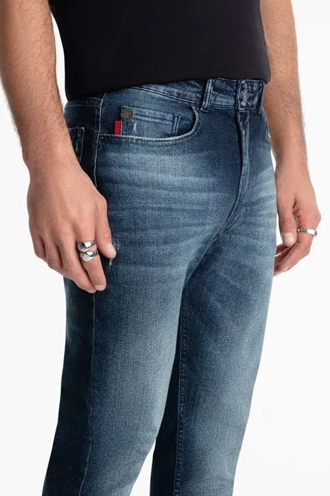 Calça Jeans Dark Forest Elastic Slim Ellus