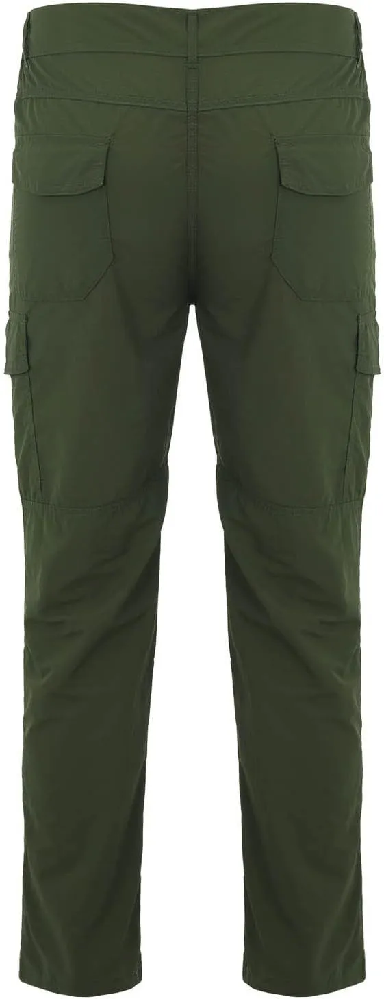 Cargo Pants for Men Relaxed Fit Ripstop Work Cargo Pants Stretch Hiking Pant Multi Pockets Outdoor