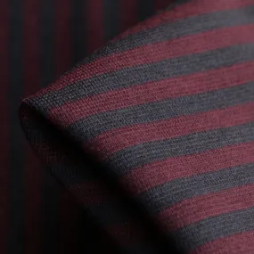 Charcoal Over Burgundy