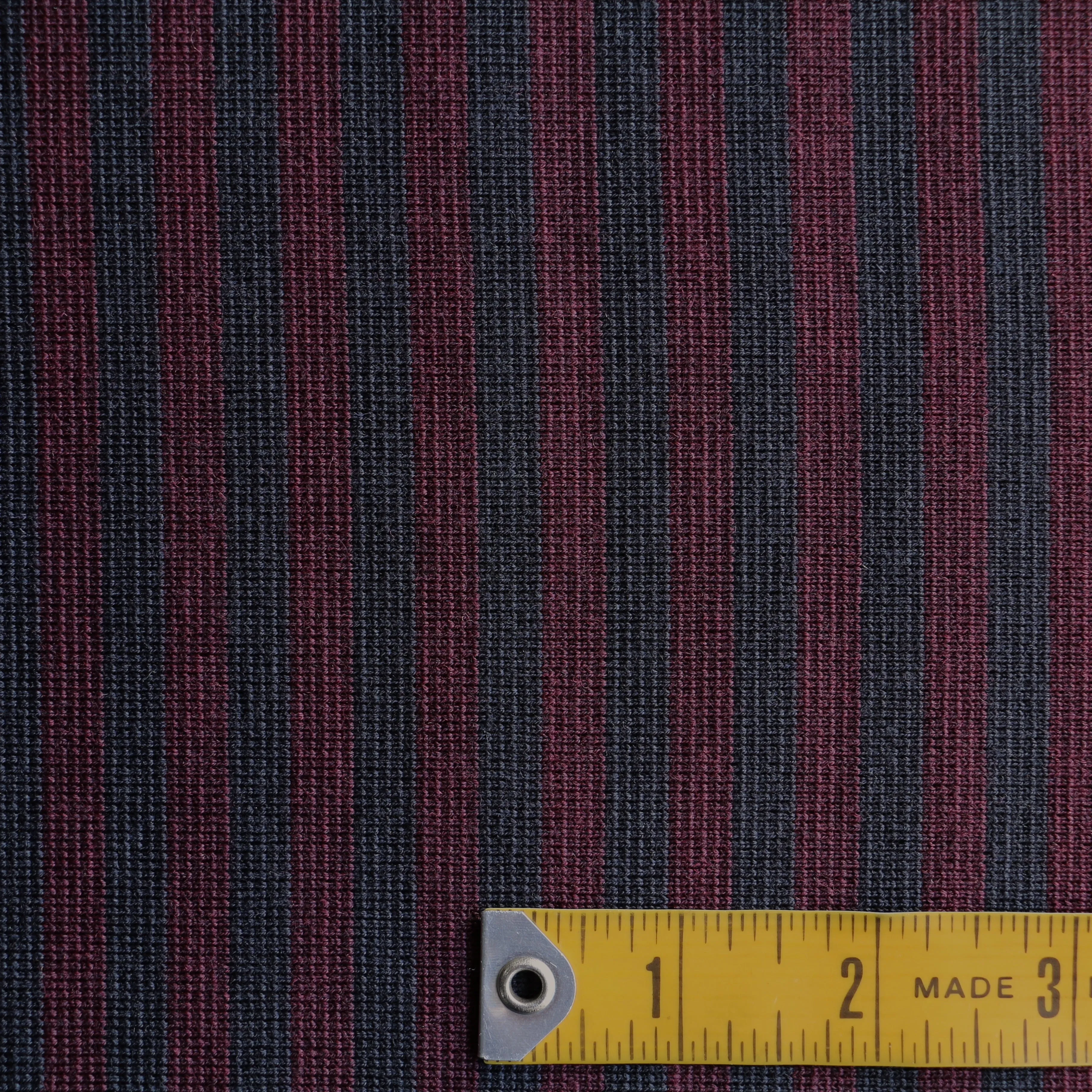 Charcoal Over Burgundy