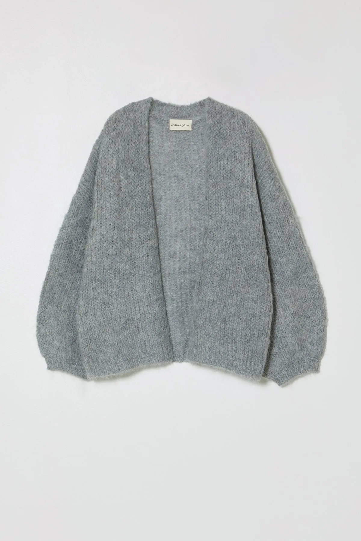Cora Cardigan in Suri Alpaca Airy Knit