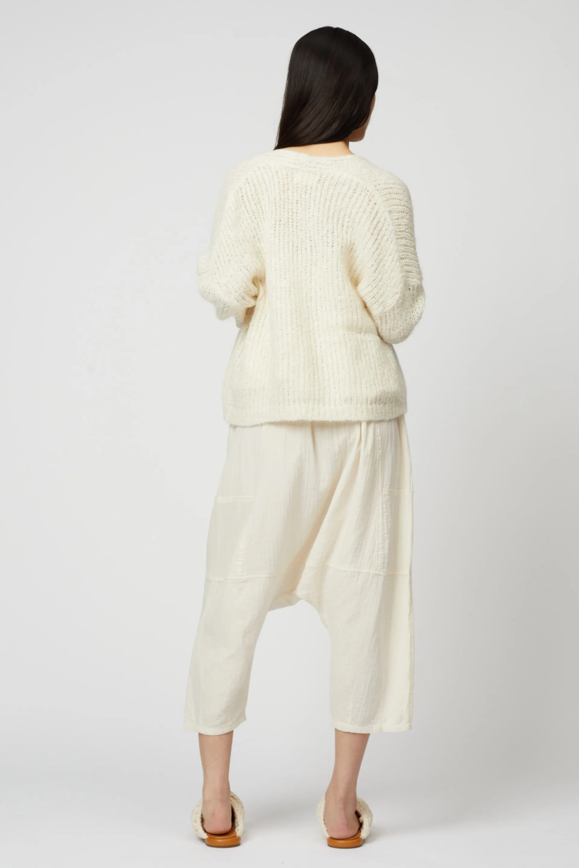 Cora Cardigan in Suri Alpaca Airy Knit
