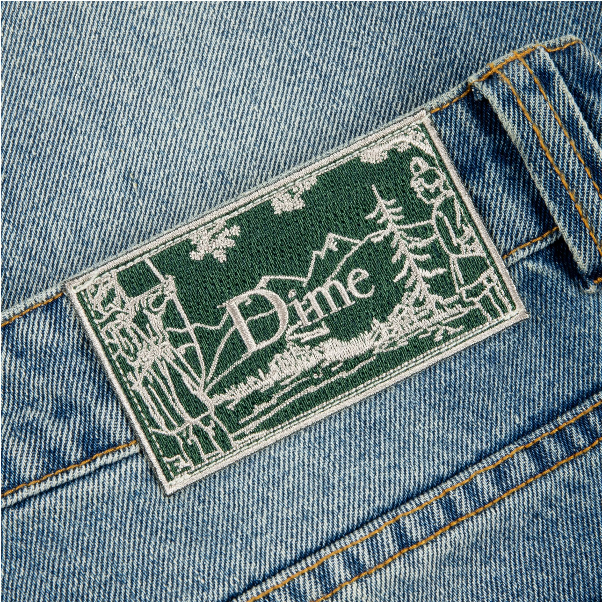 Dime Relaxed Denim Pants Sandblasted Indigo