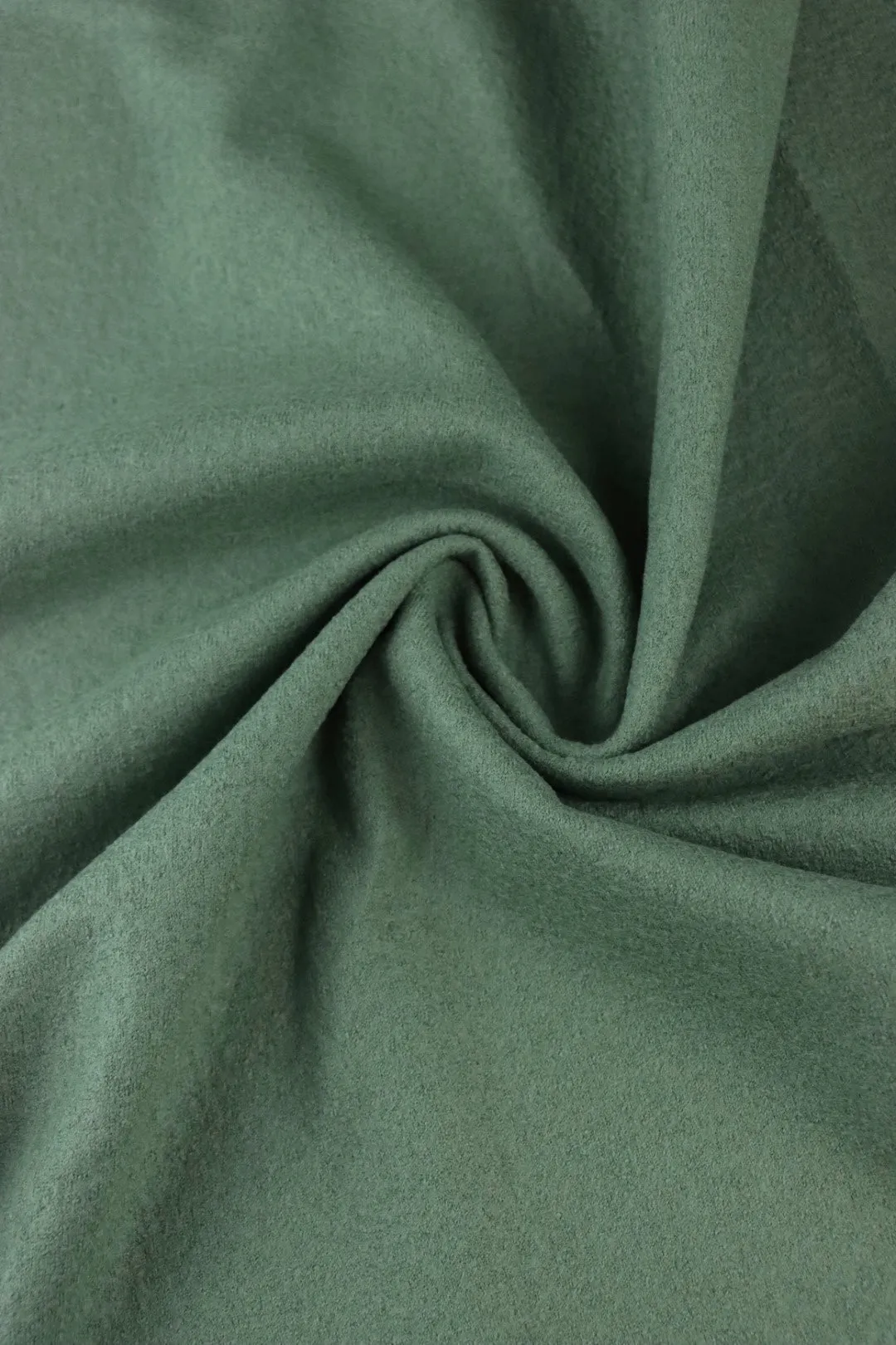 Green Shire Moscow Brushed Wool Knit | By The Half Yard