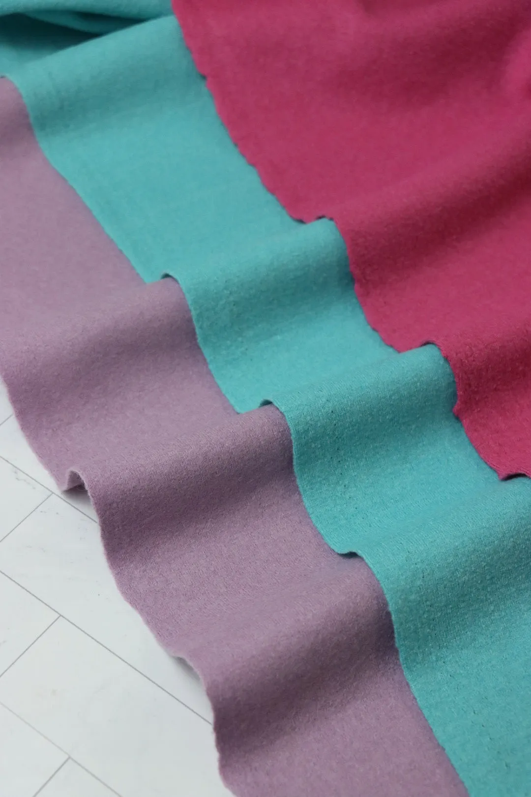 Lavender Moscow Brushed Wool Knit | By The Half Yard