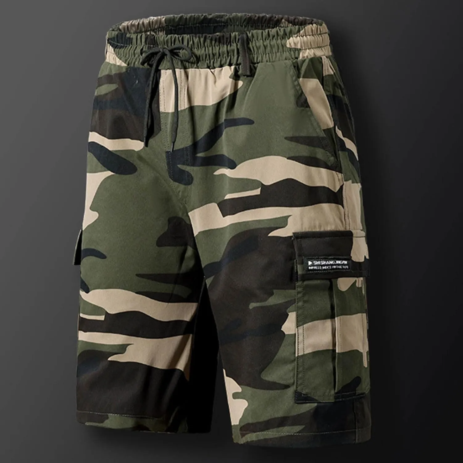 Mens Athletic Shorts Drawstring Quick Dry Athletic Workout Running Lightweight Basketball Sports Shorts with Pockets