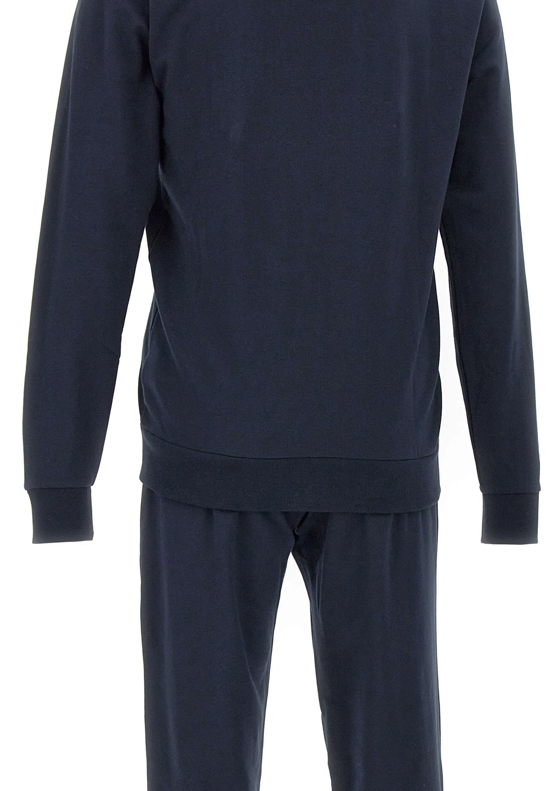 Men's Blue Stretch Cotton Suit