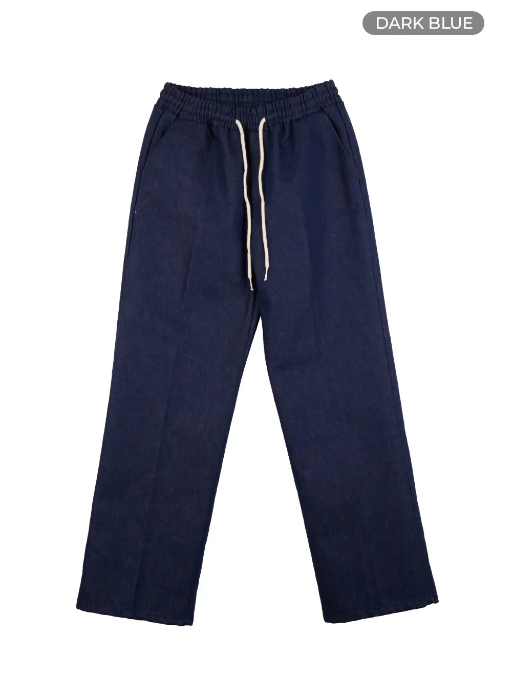 Men's Elastic-Back Denim Jeans IO420