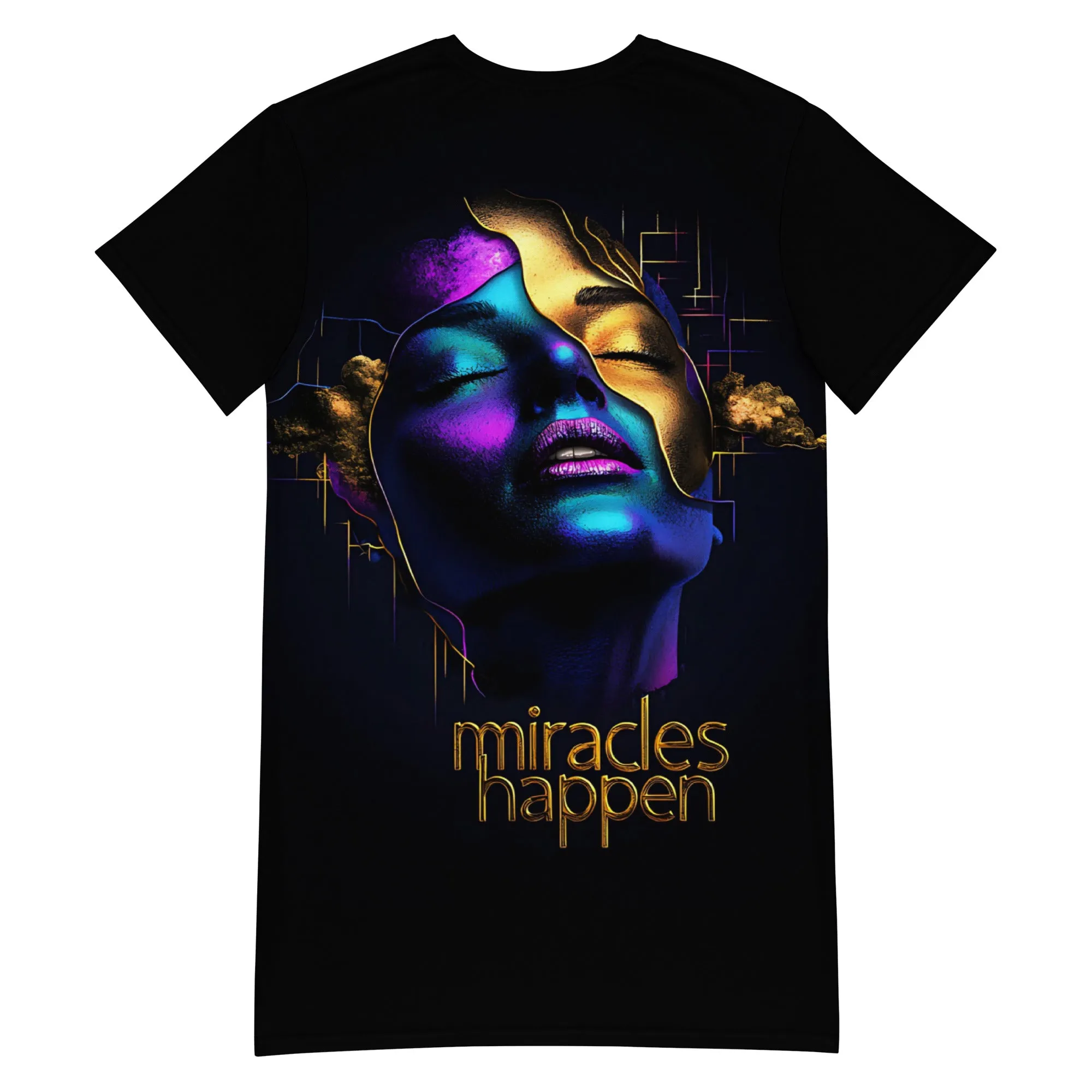 Miracles Happen Edition 4 T-shirt dress