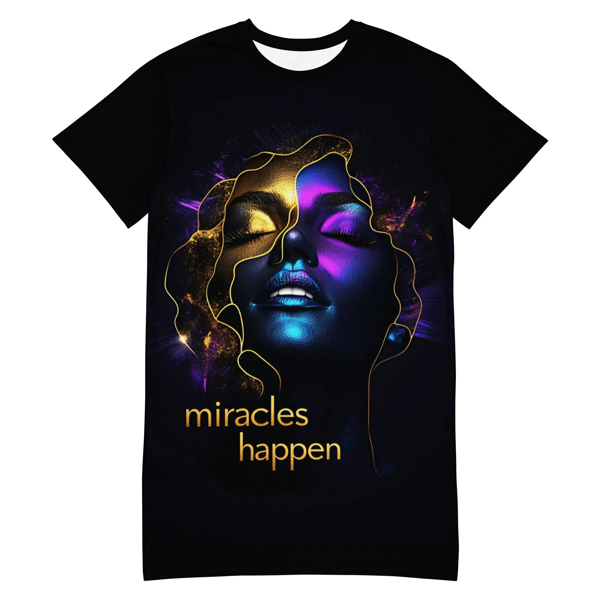 Miracles Happen Edition 4 T-shirt dress