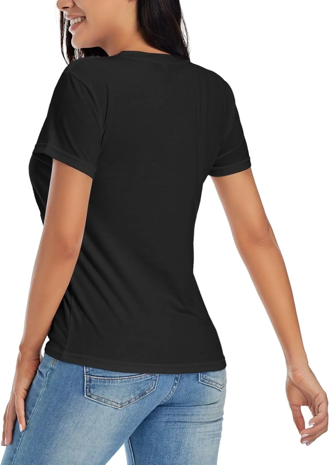 Women's Lion Sunset T-Shirt, Crewneck Casual Tees
